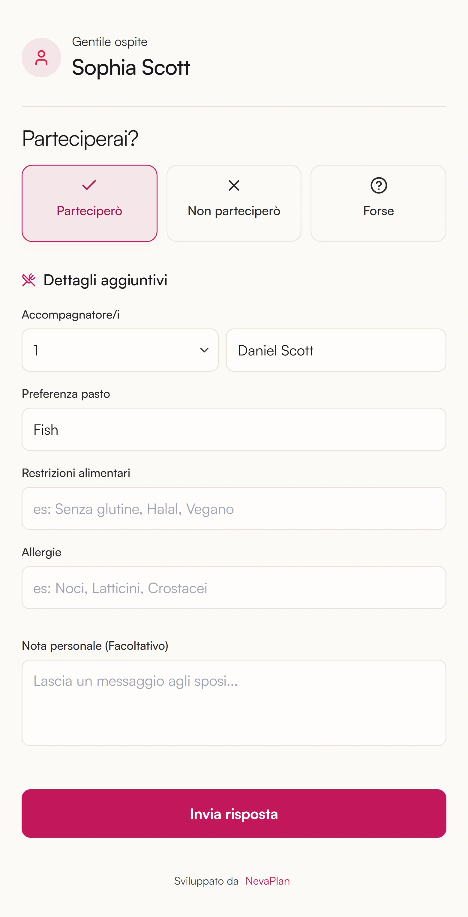 Gli ospiti rispondono